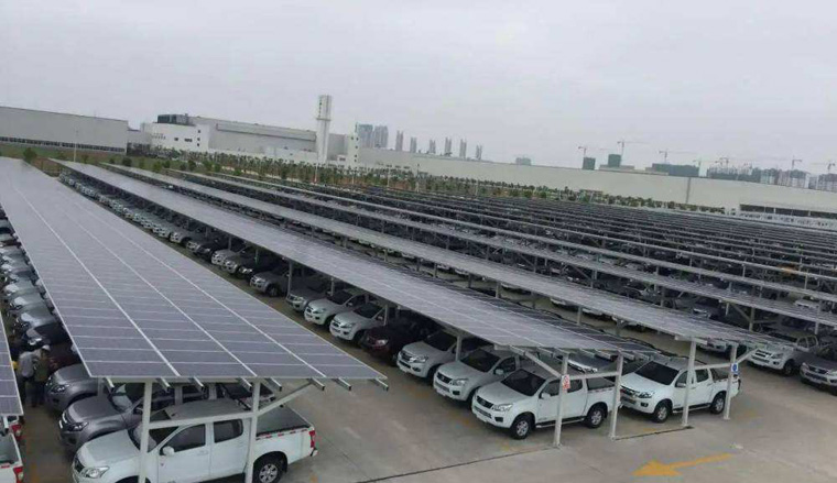 100千瓦光伏停車場(chǎng)投資多少,停車坪搭建光伏違建嗎