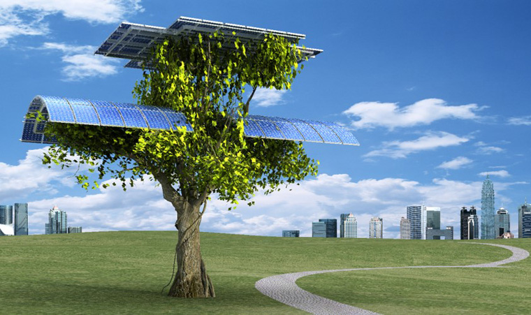 太陽能發電樹的資料，什么是太陽樹