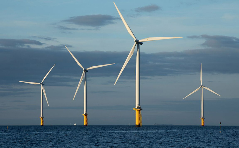 風力發電每瓦成本，4兆瓦的風電基礎造價